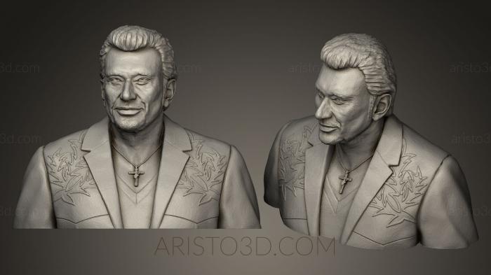 Busts and bas-reliefs of famous people (BUSTC_0306) 3D model for CNC machine